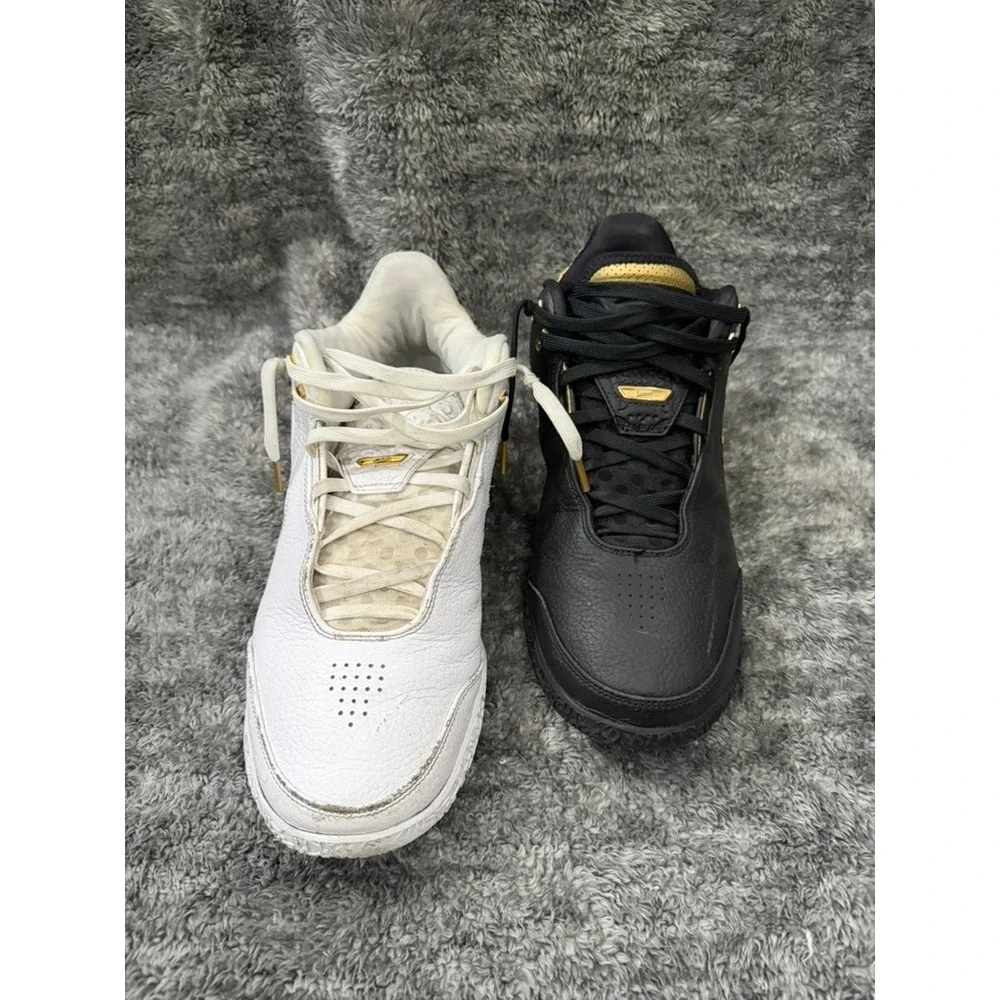Nike LeBron Witness 8 Equality Basketball Shoes White Black Gold FJ1566-103 11.5